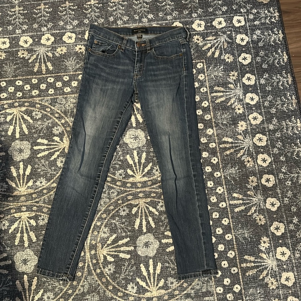 Petite size 25 banana republic dark wash
